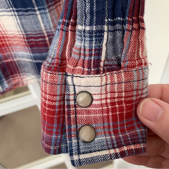 Lucky Brand Western Shirt w/pearl snaps - Picture 7 of 12